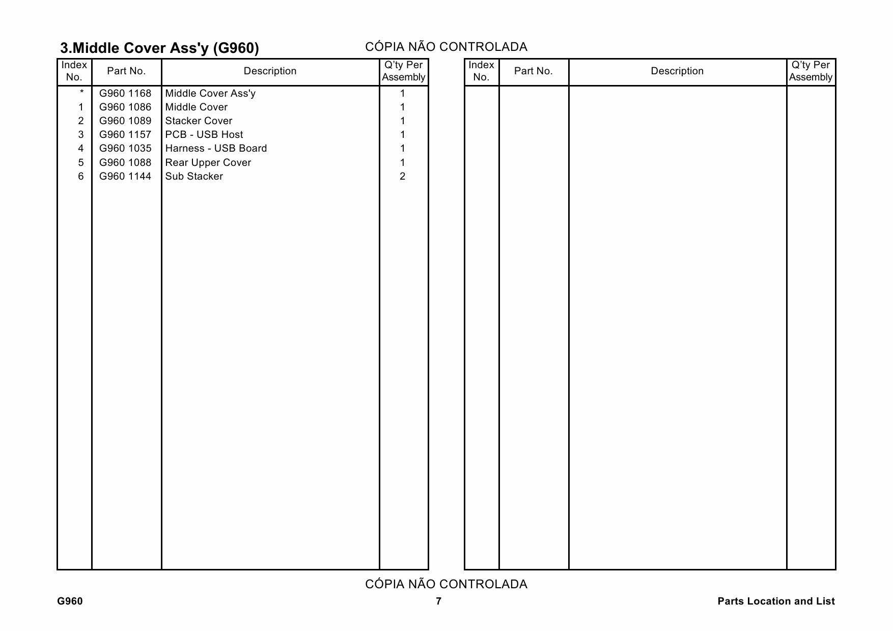 RICOH Aficio SF-3200SF G960 Parts Catalog-5